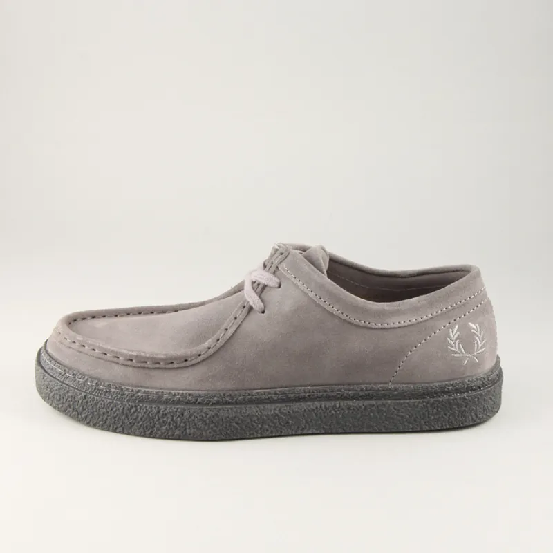 Fred Perry Dawson Low Suede - Charcoal-4